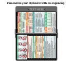 WhiteCoat Clipboard® - Silver OB Ultrasonography Edition